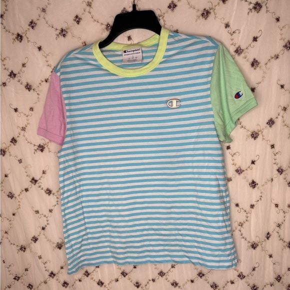 Champion Multicolor Striped Tee